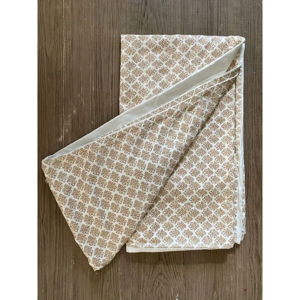 Threshold Flower over Flower Cinnamon Color Bedroom King Pillowcases